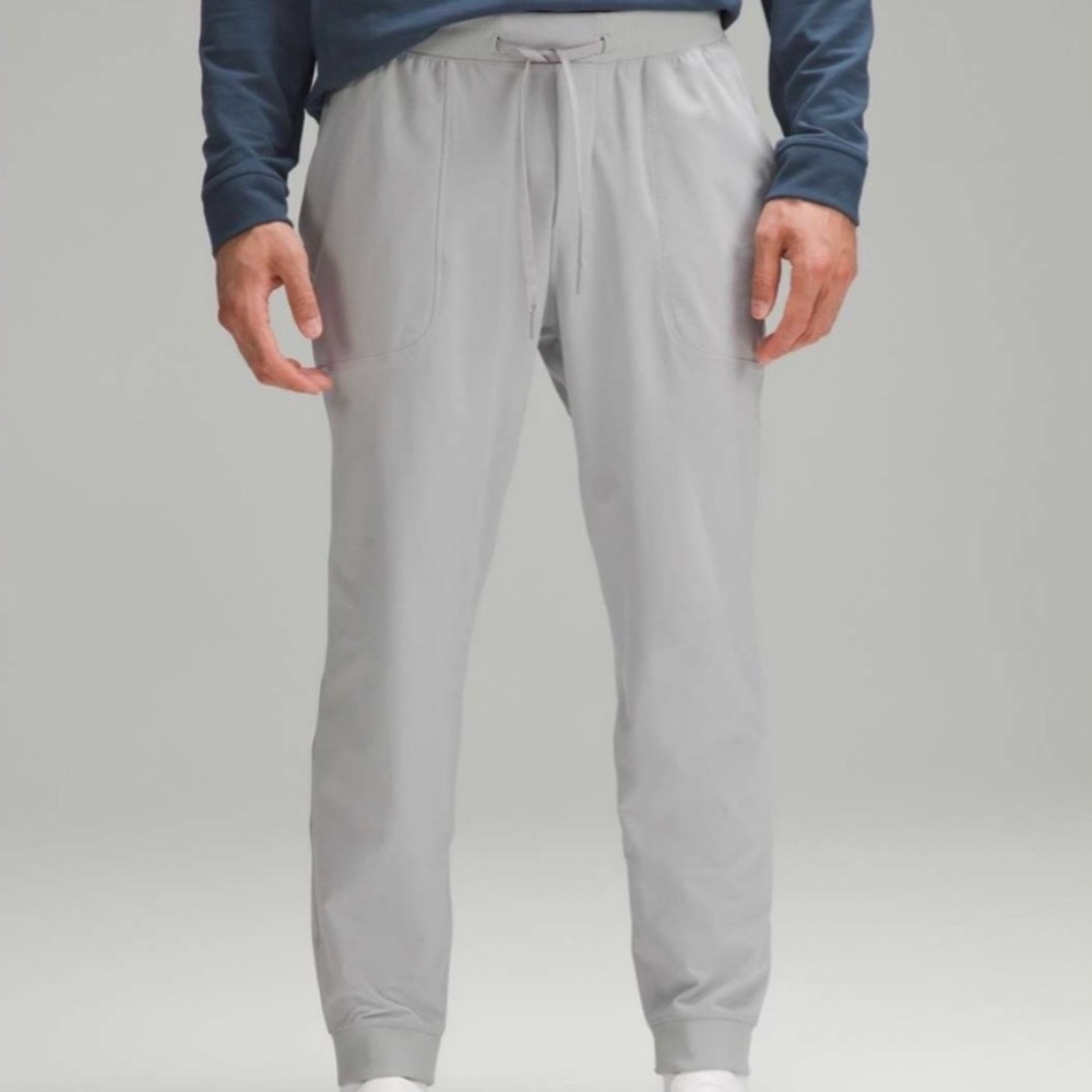 Lululemon Men’s ABC Jogger Size XL Tall Warpstreme Pants Silver Drop Gray M5AOJS